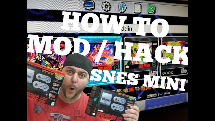 SNES MINI HACKED HOW TO MOD / HACK ADD MORE GAMES TO SNES CLASSIC EDITION