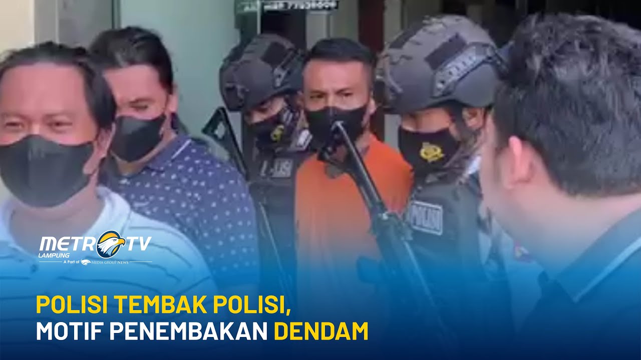 Polisi Tembak Polisi Di Lampung Tengah