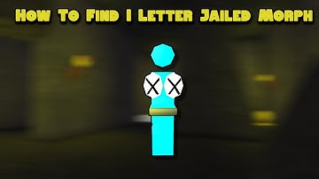 UPDATE - HOW TO FIND I LETTER JAILED MORPH IN BACKROOMS FIND THE MORPHS - ROBLOX !!!