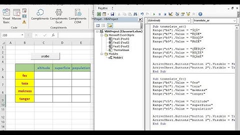 طريقة ترجمة محتوى صفحة الاكسيل بضغطة زر واحدة ج 1