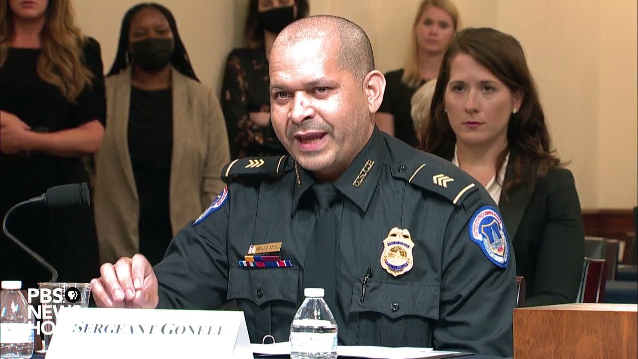 Watch: Capitol Police Sgt. Aquilino Gonell Testifies On What Happened In The Jan. 6 Attack