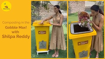 Composting in the Gobble Max with Shilpa Reddy!