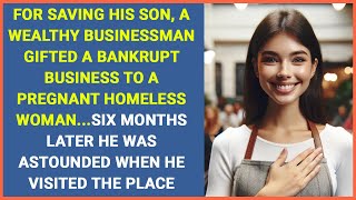 A rich man gifted a bankrupt business to a homeless woman, six months later he was astounded to  see