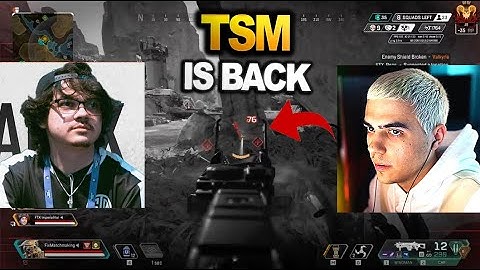 TSM Imperialhal team is back !! Imperialhal played ranked with Albralelie & Reps ( apex legends )