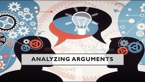 Analyzing Arguments