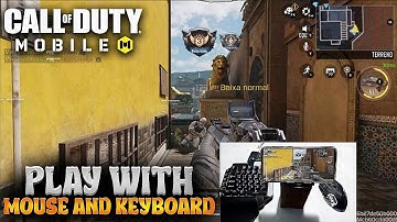 🔥Call Of duty Mobile Play Using Mouse and Keyboard😱 | #cod #callofduty #codmobile #gameplay