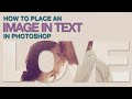 How to Place an Image in Text in Photoshop