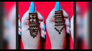 simple mehndi design 2021 || #mehndi