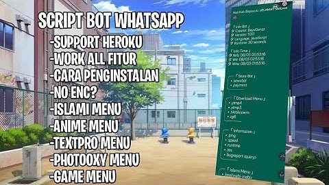 SC BOT WHATSAPP WORK ALL FITUR BUTTON||BASE HELGA ZEX