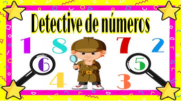 DETECTIVE DE NÚMEROS 🕵️‍♀️ 🕵️‍♂️ #Aprendeencasa #Juegosmatematicos