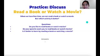 Debate A2 - 07 Kiri - Debate Challenge 1 - Unit 1: Read a Book or Watch a Movie? Net Worth