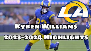 Kyren Williams 2023-2024 Highlights | NFL | Los Angeles Rams