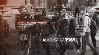 After Effects Template - History Timeline