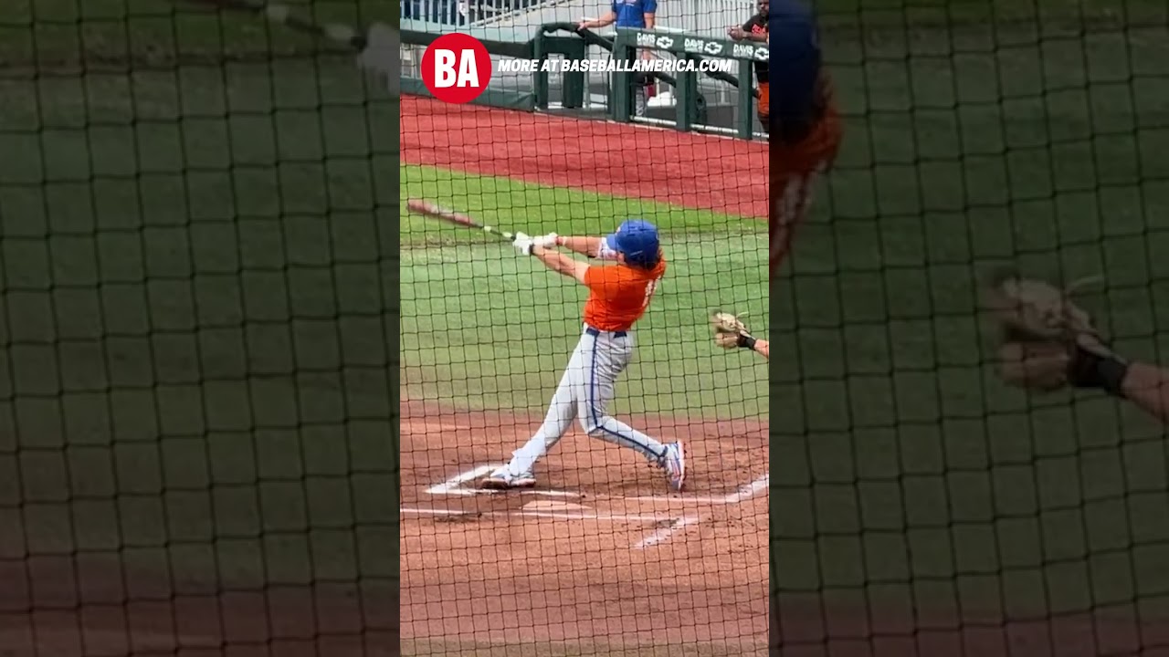 A closer look at Florida shortstop Brendan Lawson 👀