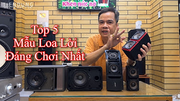 Khám Phá Top 5 Mẫu Loa Lời Đỉnh Cao Từ Hãng Bose Mỹ | Loa trợ lời cho dàn âm thanh