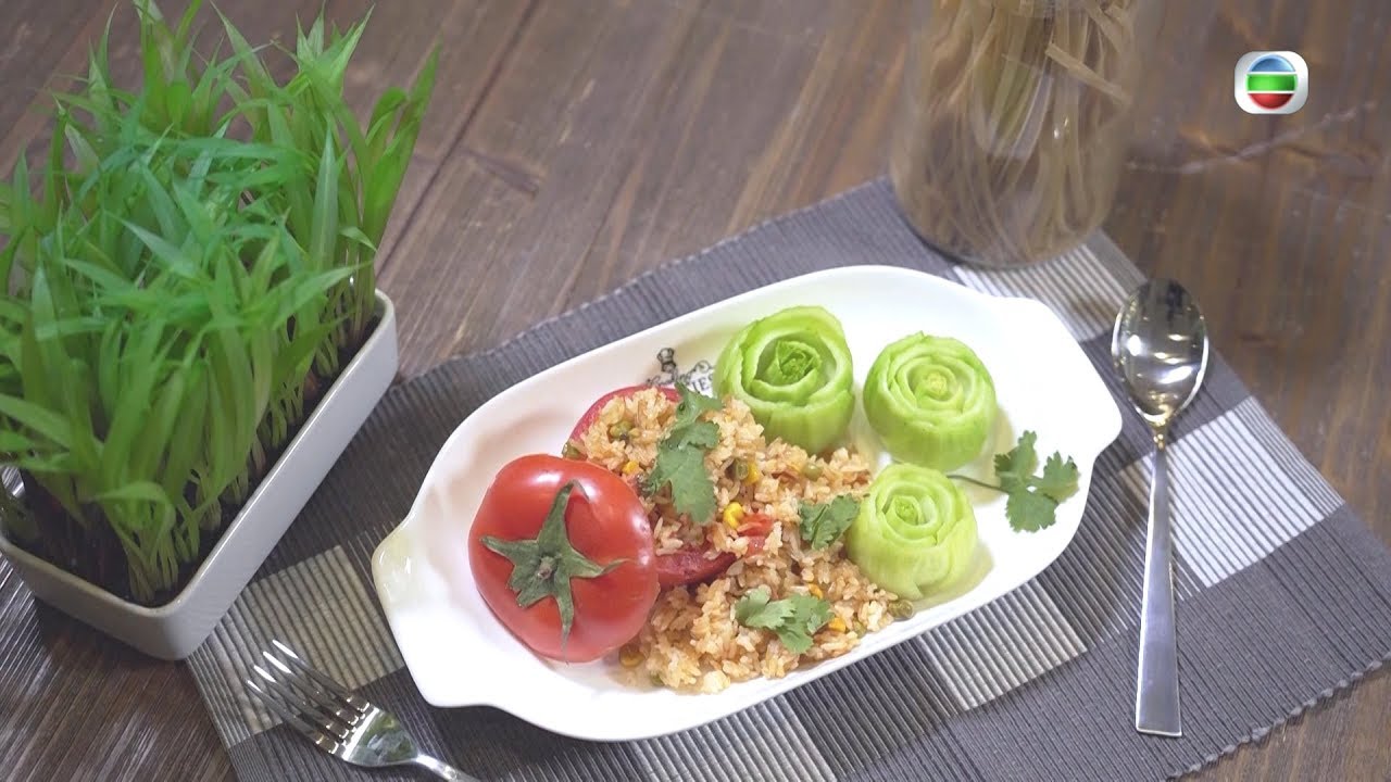 美女廚房2018 美女學徒何敏怡與你煮玫瑰花八寶素菜飯