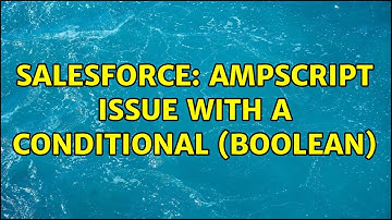 Salesforce: AMPscript issue with a conditional (boolean) (2 Solutions!!)