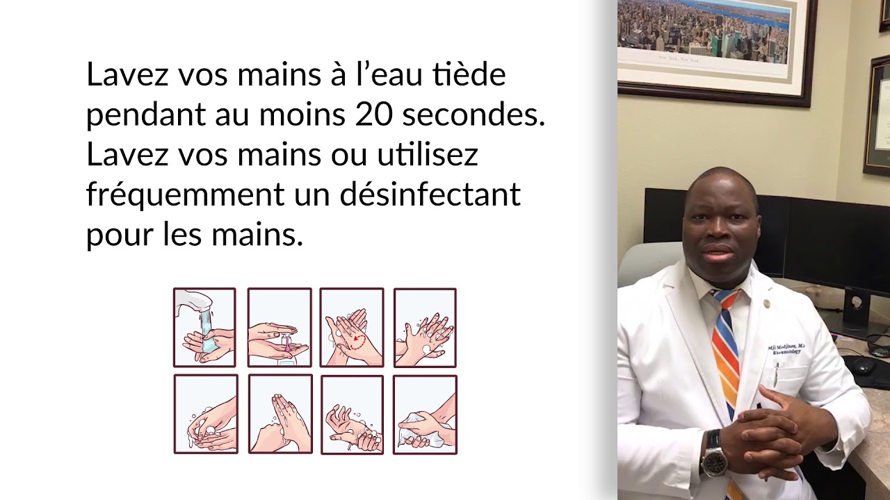 How to Protect Yourself from COVID-19 | French - YouTube