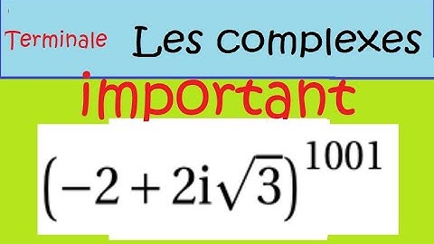 Les complexes  Classique au bac   exponentielle et puissance   ex58bis2