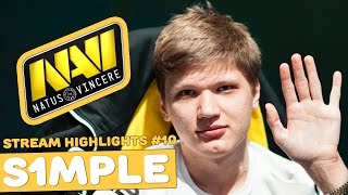 CS:GO - s1mple | Stream Highlights #10