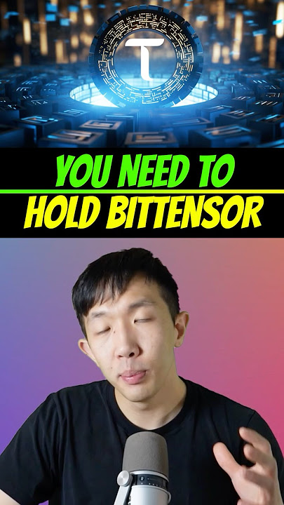 Why I'm holding Bittensor crypto! #crypto #tao #altcoins