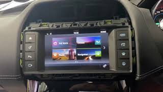 Jaguar XE navigation