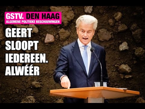 Geert Wilders SLOOPT weer eens IEDEREEN