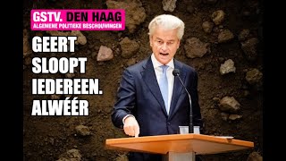 Geert Wilders SLOOPT weer eens IEDEREEN