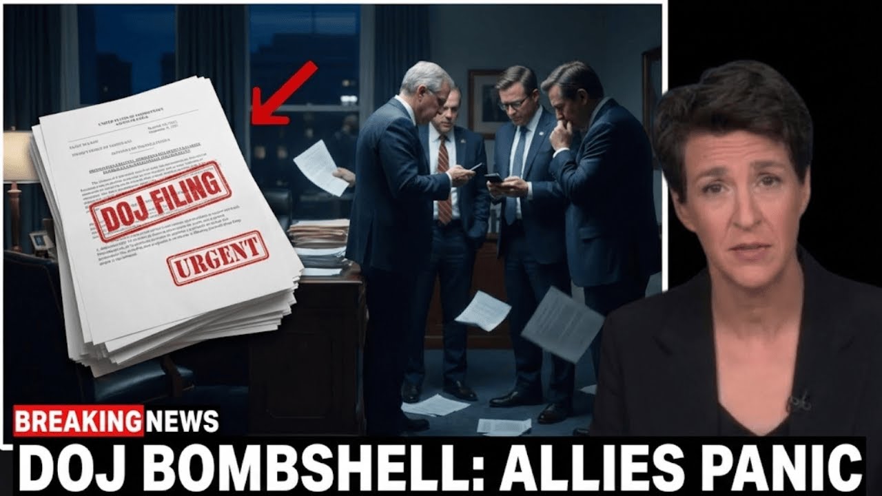 DOJ Filing Drops Overnight — Trump Allies Scramble as Fallout Spreads