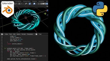 Tilt animation loop created with Python in Blender
