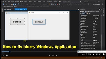 Blurry Window Cleared