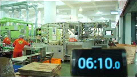 Full servo diapers packing machine packing size switching