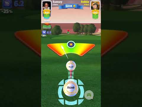 How in the hell did I manage to do this?? Golf Clash - 2018-04-21