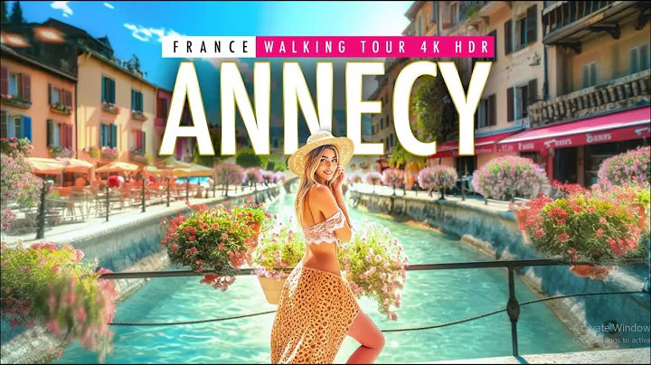 Exploring Annecy, France: 4K60 HDR Walking Tour Experience | European Walking Tours