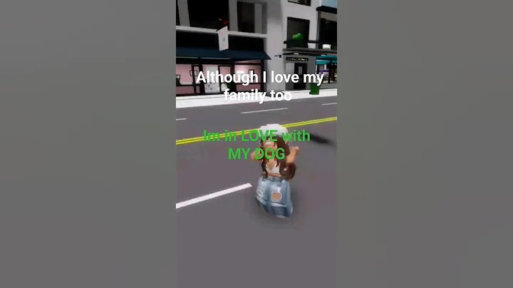 I'M IN LOVE WITH MY DOGGY!!!#brookhaven #roblox
