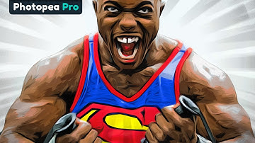 Hoe maak je een cartooneffect in Photopea! [Photopea-zelfstudie]