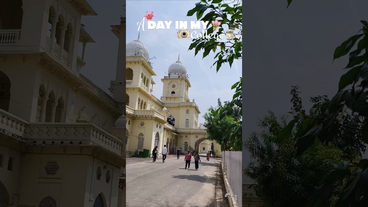 Day In my Uni🪷🎓...ft.lucknow university