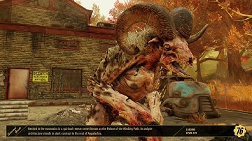 Fallout 76 - Kill a Legendary Enemy / Sheepsquatch - Daily Challenge