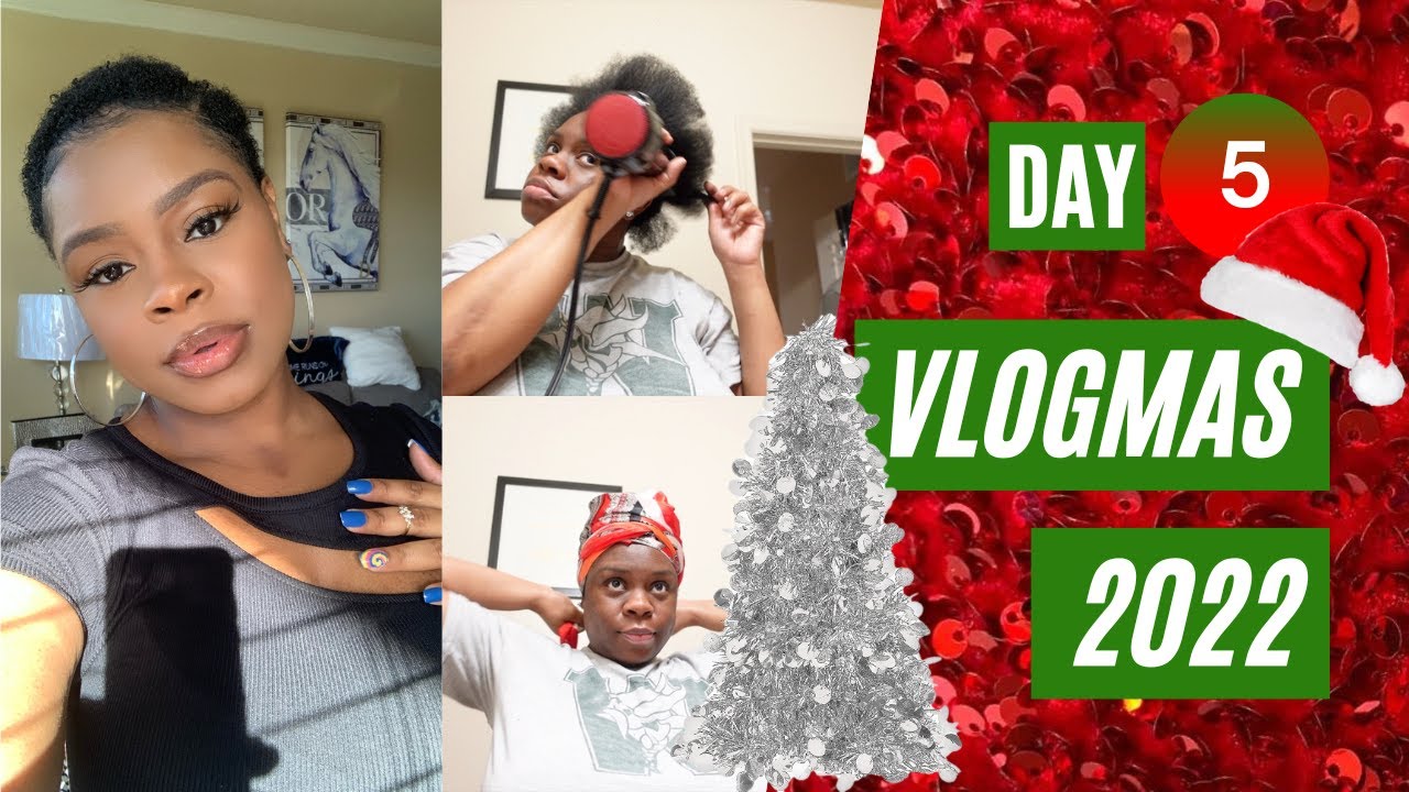 HOW TO PREP 4C HAIR FOR BRAIDS VLOGMAS DAY 5 YouTube