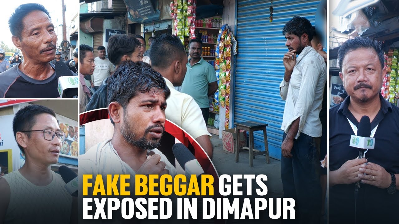 FAKE BEGGAR: CITIZEN EXPOSES MAN FAKING INJURY FOR ALMS AT POLICE POINT, NAGARJAN, DMP