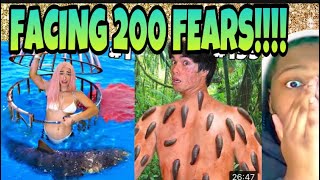 FACING 200 FEARS IN 50 HOURS!! REACTION @StokesTwins