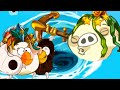 Свин-ПОСЕЙДОН в Водовороте Angry Birds Epic с Кидом #170 Рождественский Бард Матильды на крутилкины