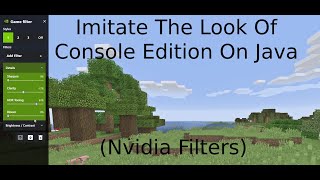 How to make Minecraft java edition look like old console editions (Xbox 360/one)