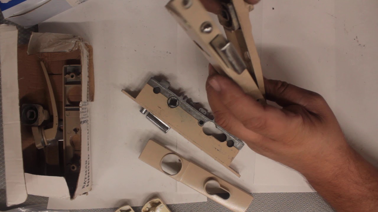 Broken Handle Conversion For Batman Screen Door Lock YouTube