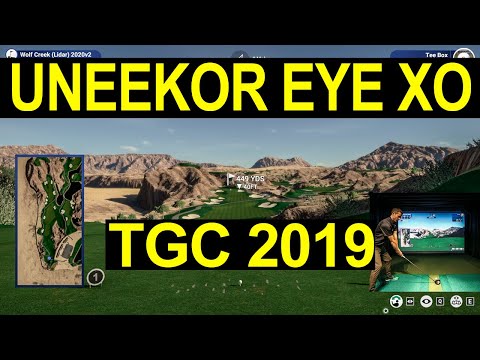 TGC 2019 with the UNEEKOR EYE XO Golf Launch Monitor - FIRST LOOK