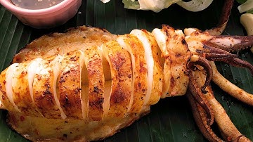 Hướng dẫn nướng mực lá ngon - Phú Ông - OngPhu.com