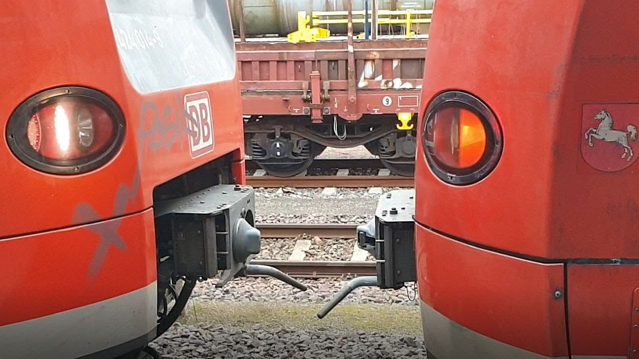 Ankoppelmanöver der S5 nach Hannover Flughafen