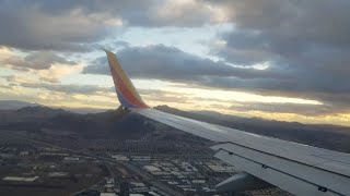 |HD| Incredible Las Vegas Sunset Landing - Southwest Airlines - Boeing 737-800 - LAS - A.H./A Ep. 47 Hd Beautiful Sunset Arrival Into Las Vegas Southwest 737 800 Aviator Alex