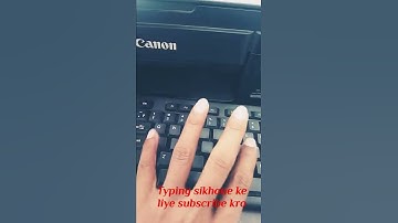 typing lesson 3 .typing kaise kre
