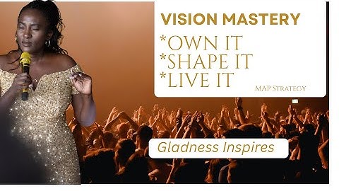 Vision Mastery: Own it, Shape it, Live it - LIVE Presentation, Full Keynote Speech in London 